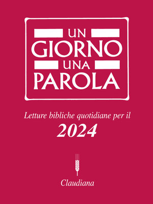 cover image of Un giorno una parola 2024